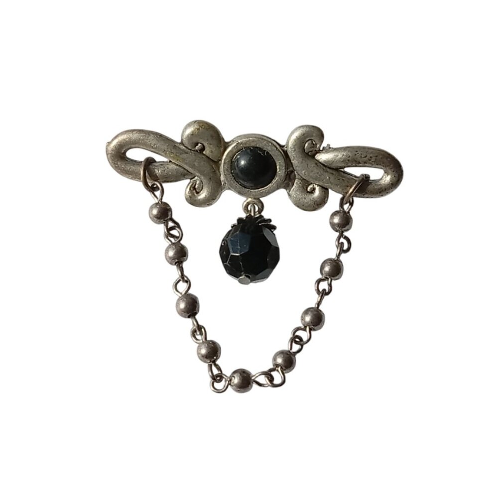 Vintage Ladies Dangle Drop Brooch Pin Collectible